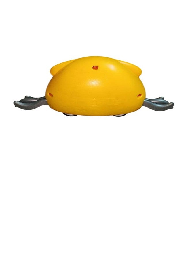 SolSha Interactive Crawling Octopus Baby Toy - Push & Pull Go Moving Toy for Infants & Toddlers - Fun Tummy Time Activity & Early Development Gift (1Pcs, Yellow) - Image 2